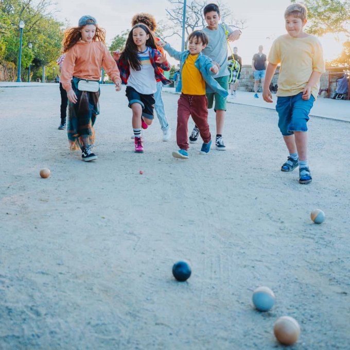 Pétanque en bois Me&Mine 