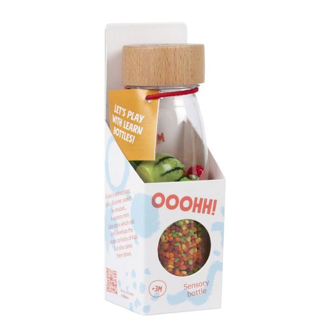 Bouteille sensorielle Petit Boum Learn fruits