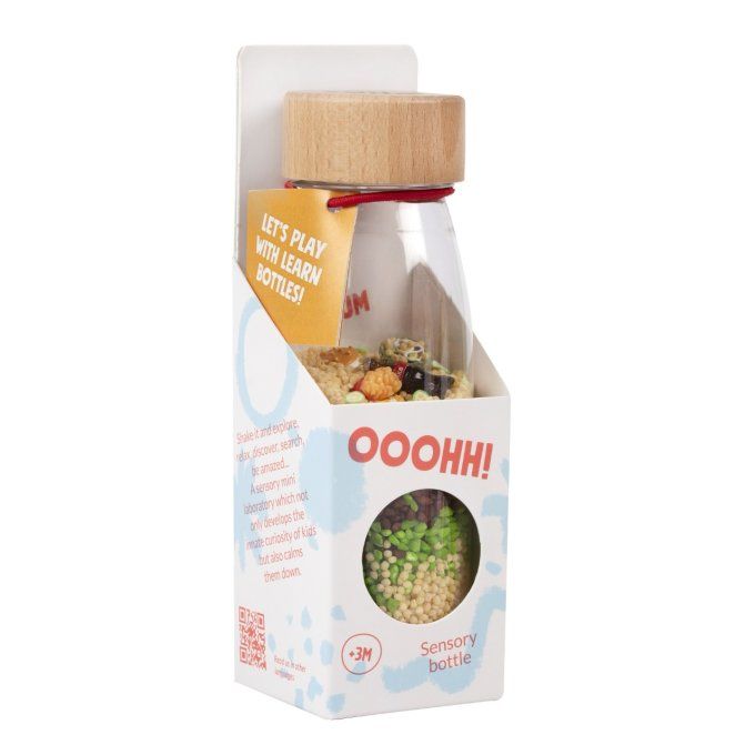 Bouteille sensorielle Petit Boum Learn Mac Boum