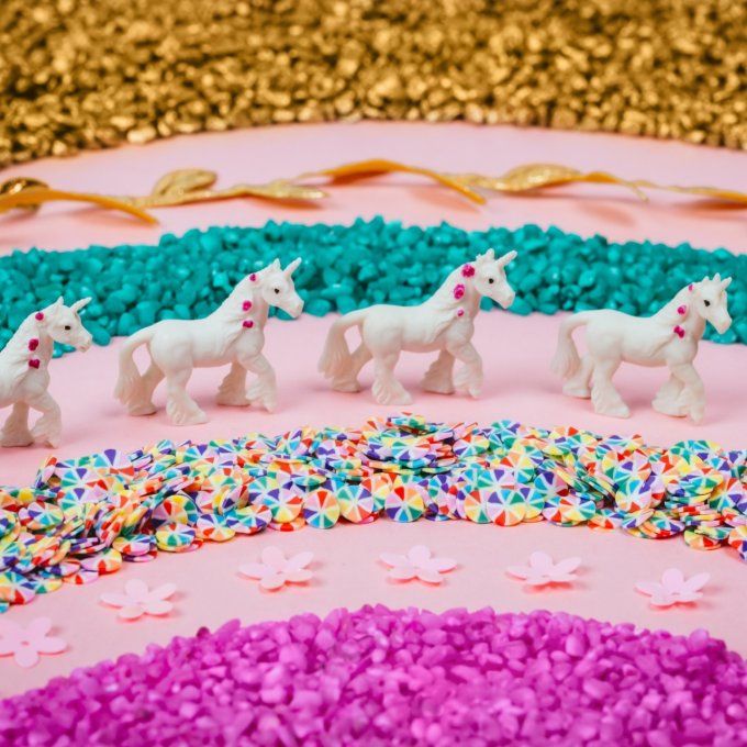 Bouteille sensorielle Petit Boum licorne
