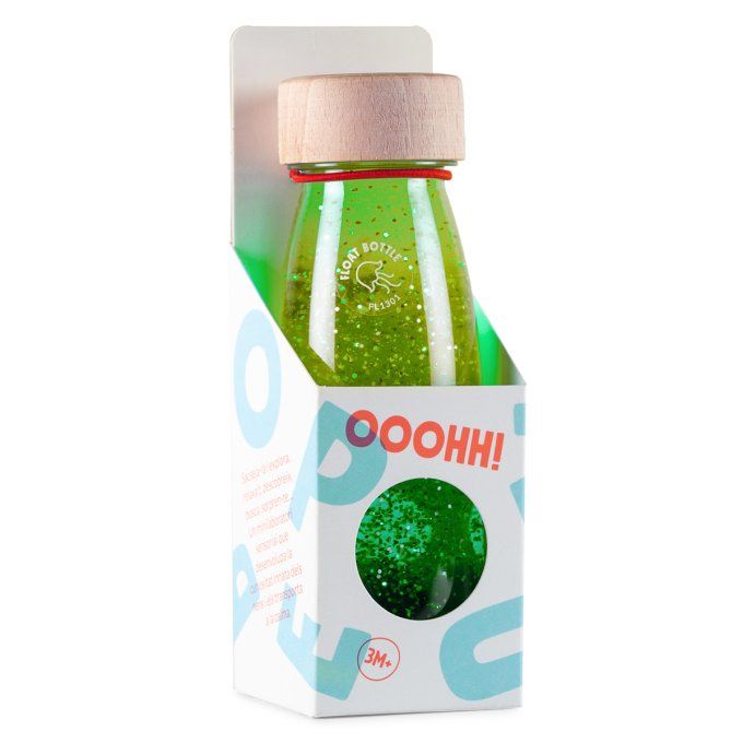 Bouteille sensorielle Petit Boum vert