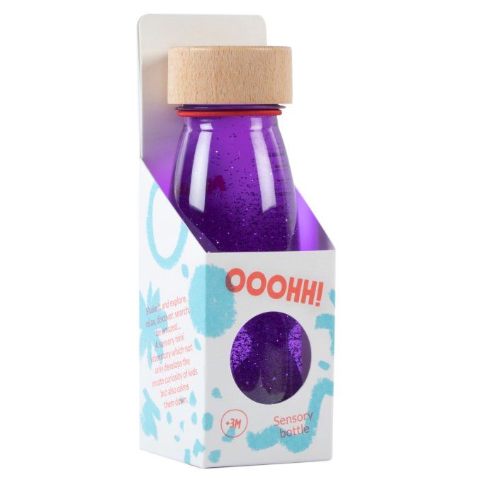 Bouteille sensorielle Petit Boum violet