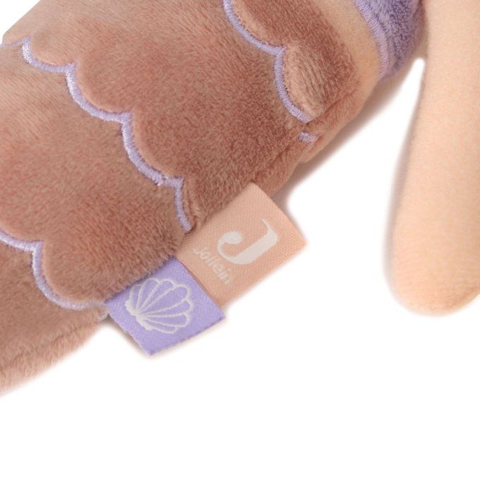 Poupée en peluche sirène Jollein Ella Wild Rose