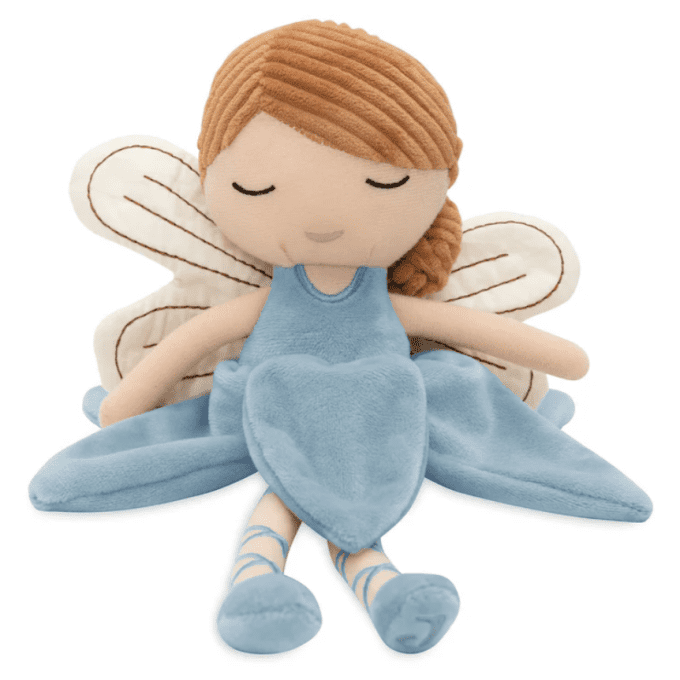 Poupée en peluche fée Jollein Fairy Amy blue