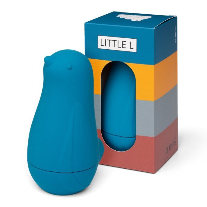 Poupées gigognes oiseaux silicone bleu