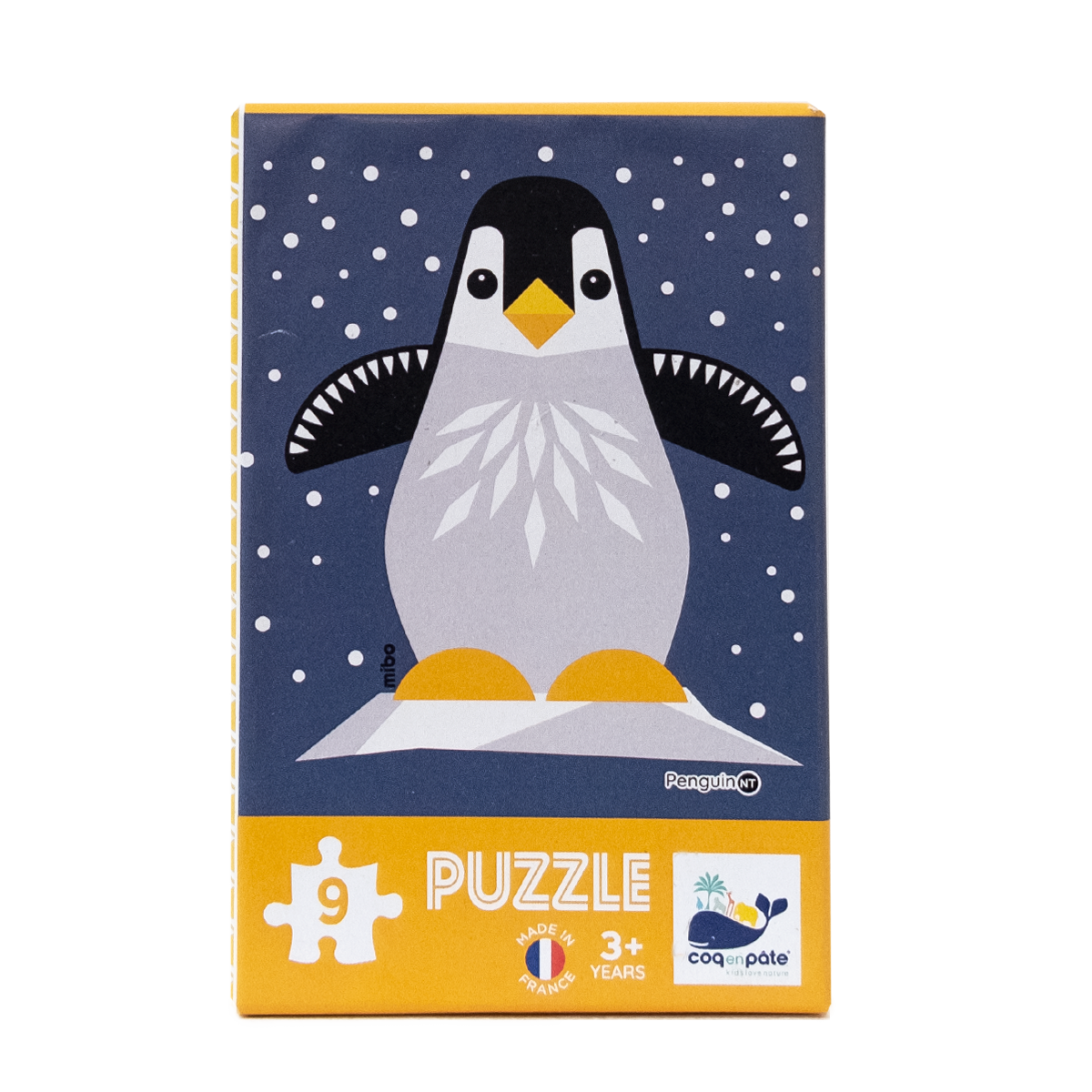 Puzzle 9 pièces Coq en pate pingouin