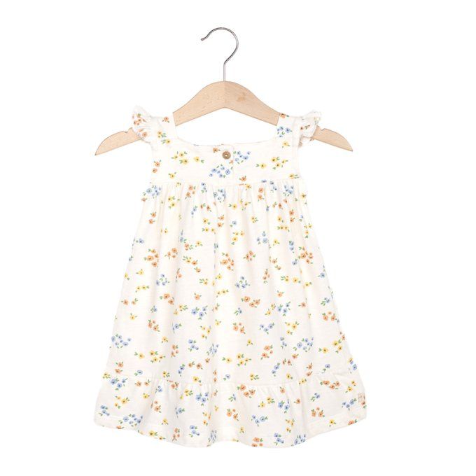 Robe été fille Leonie L.P.C. Jersey coton bio Capucine