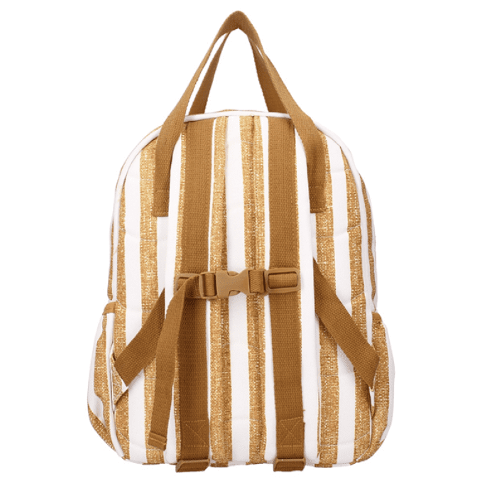 Sac à dos enfant à anses Kidzroom Rayures caramel