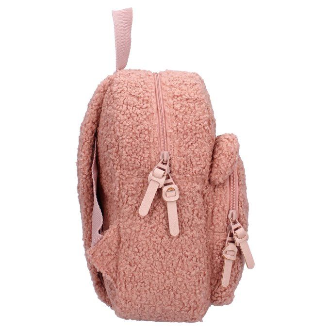 Sac à dos enfant Kidzroom ourson bouclette rose