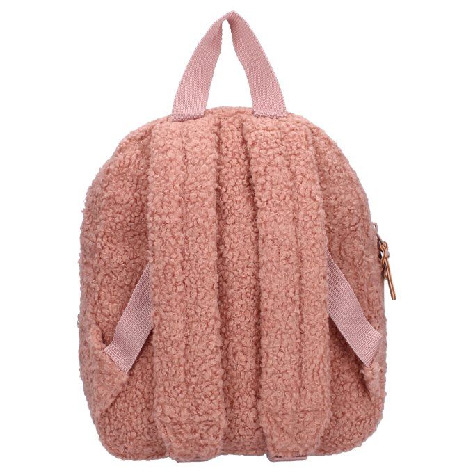 Sac à dos enfant Kidzroom ourson bouclette rose