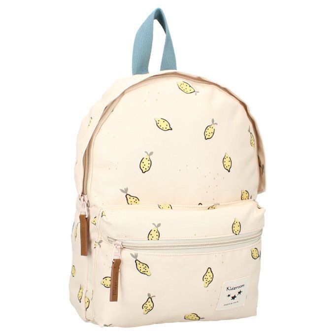 Sac à dos enfant Kidzroom beige citron