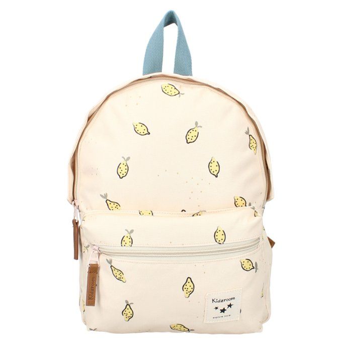 Sac à dos enfant Kidzroom beige citron