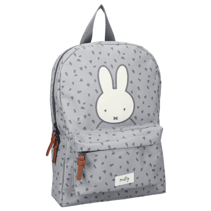 Sac à dos enfant Kidzroom Miffy gris