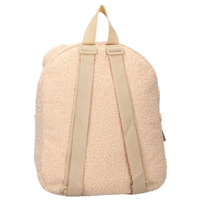 Sac à dos enfant Kidzroom ourson bouclette beige