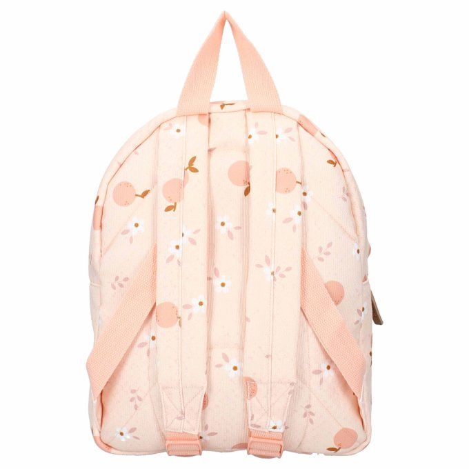 Sac à dos enfant Kidzroom Fruits et Fleurs rose