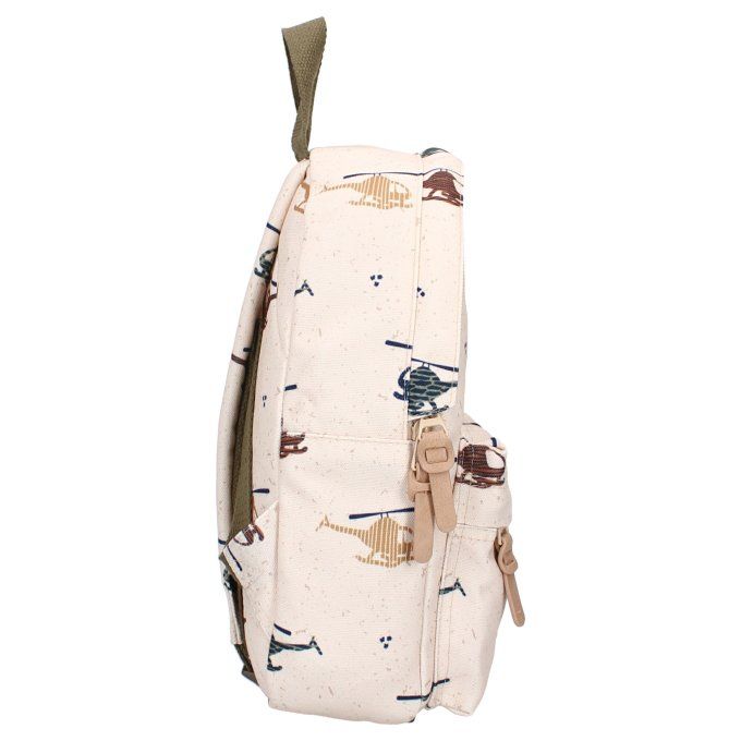 Sac à dos enfant Kidzroom Hélicoptères beige