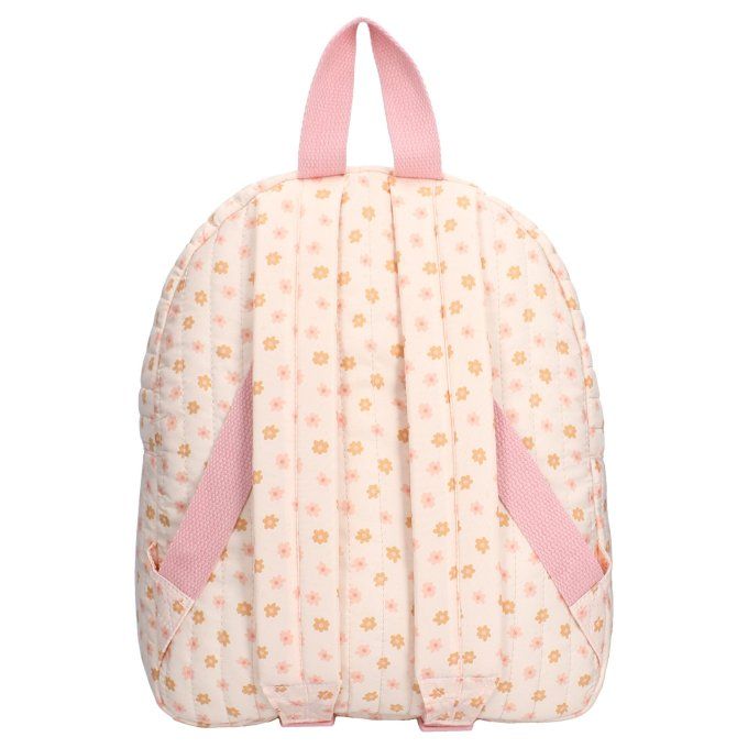 Sac à dos enfant matelassé Kidzroom Petites Fleurs rose