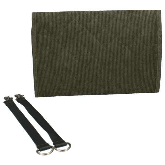 Sac à langer bébé velours côtelé Kidzroom vert kaki