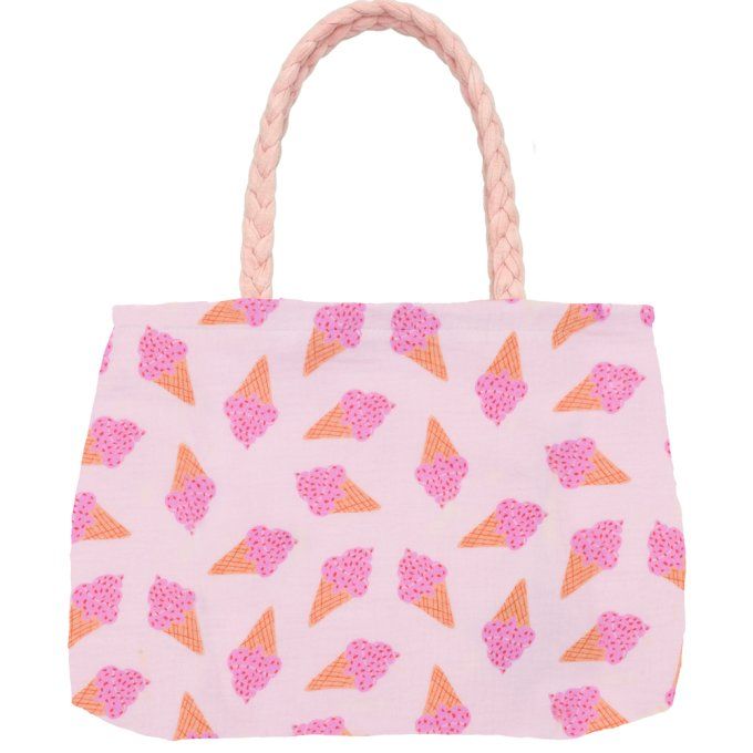 Sac cabas multifonction Mom bag coton BB&CO glaces