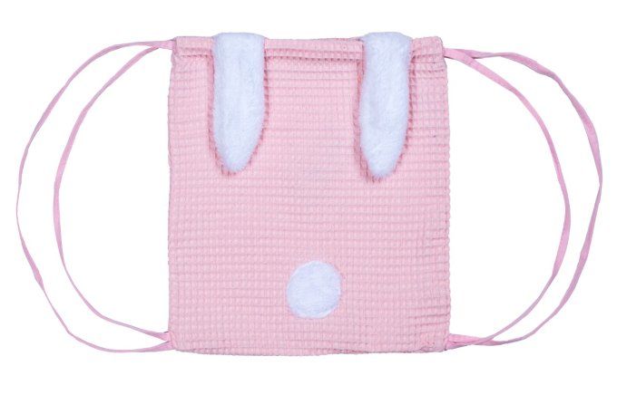 Sac à dos enfant lapin BB&CO rose