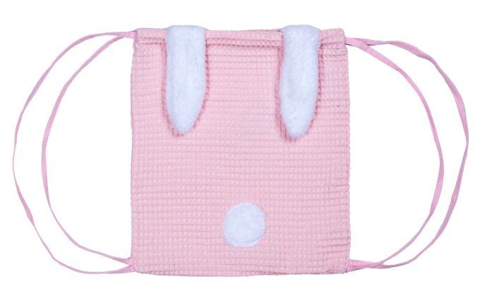 Sac à dos enfant lapin BB&CO rose