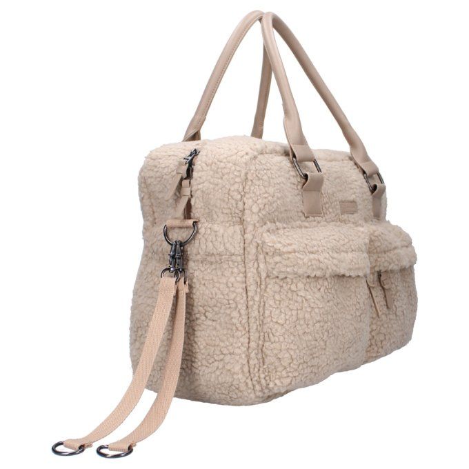 Sac à langer sherpa Kidzroom beige