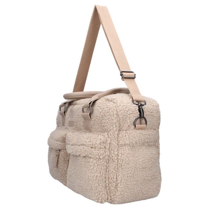 Sac à langer sherpa Kidzroom beige