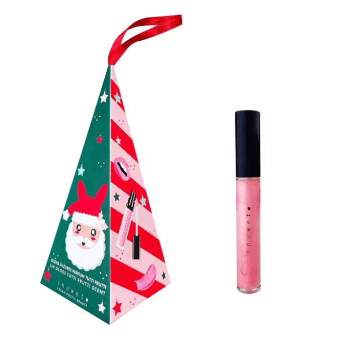 Coffret cadeau de Noël lips gloss Inuwet Tutti Frutti