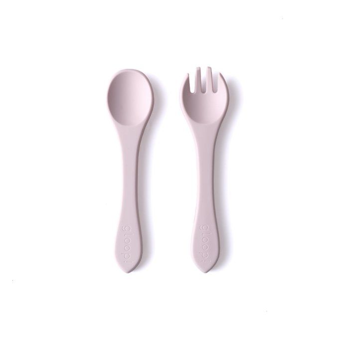 Set couverts Gloop rose pink