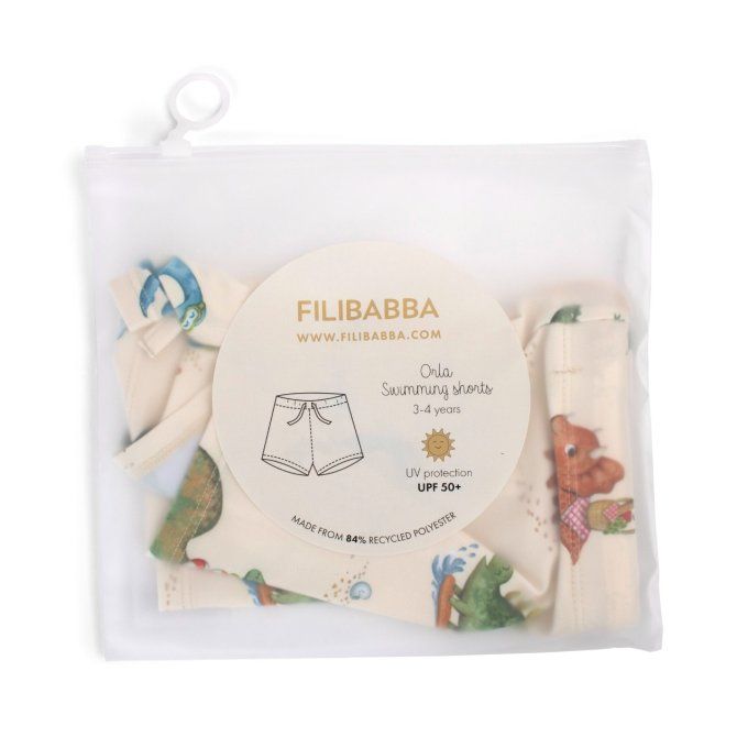 short de bain enfant Orla Filibabba Dino Beach
