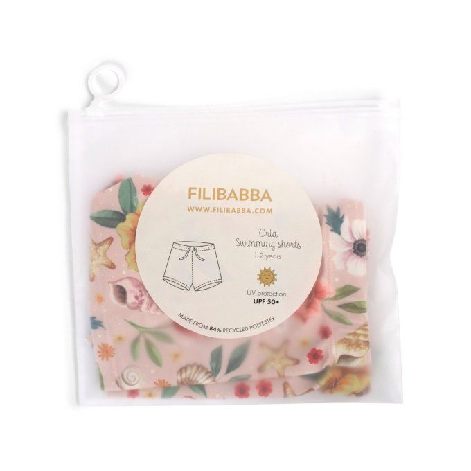 short de bain enfant Orla Filibabba Ocean Blossom