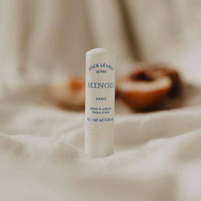 Stick à lèvres baume hydratant 100% naturel Minois Paris