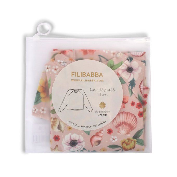 T-shirt anti-UV à manches Nor Filibabba Ocean Blossom