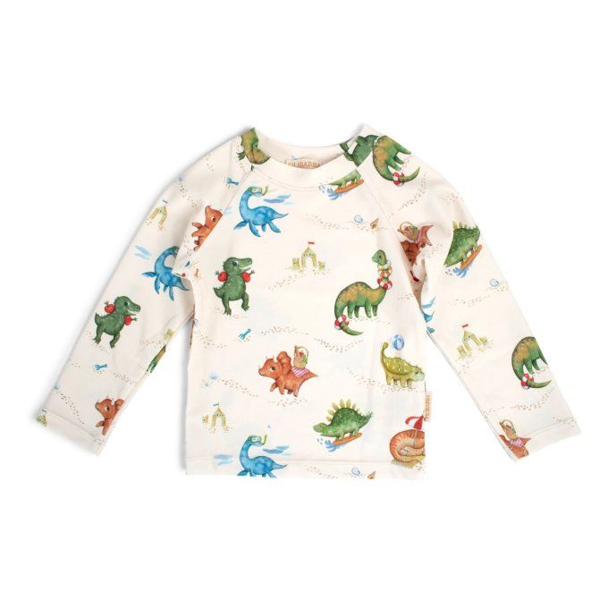 T-shirt anti-UV à manches Nor Filibabba Dino beach