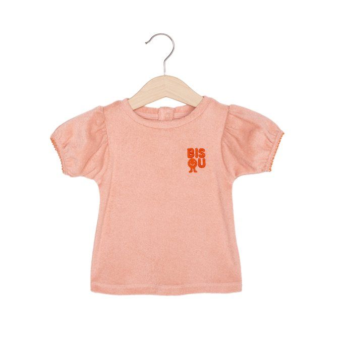 T-shirt en éponge fille Thalia L.P.C. Rose Litchi