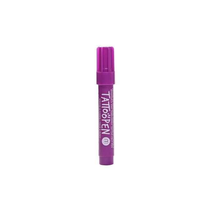 Tattoopen feutre tatouage temporaire Nailmatic violet