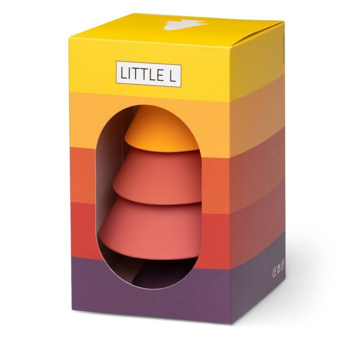 Arbre à empiler silicone Little L orange