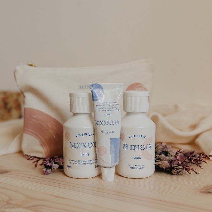 Trousse Les Essentiels Minois 3 soins lavant hydratant