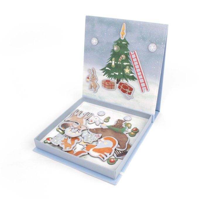 Jeu magnétique Filibabba hiver merveilleux thème Noël