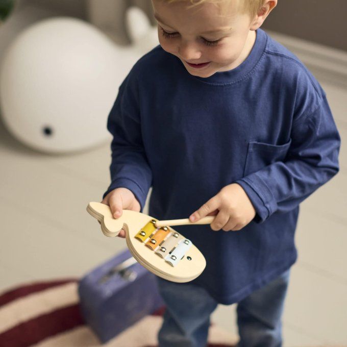 Valise jeu Mes premiers instruments en bois Filibabba