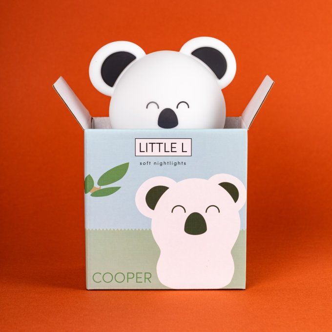 Veilleuse silicone souple Cooper Koala Little L Lights